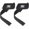 MuscleCloth Padded Lifting Straps Siyah