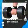 MuscleCloth Lifting Strap Siyah