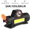 CATA 200 Lümen Mir Led Kafa Feneri Mini LED Far USB Şarj Edilebilir Ayarlanabilir Açı Su Geçirmez Hafif COB Kafa Lambası Dağ Tırmanışı Gece Balıkçılık [Enerji Sınıfı A]
