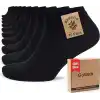 GoWith 10lu Bambu Premium Dikişsiz Kutulu Nefes Alabilir Erkek Kadın Sneaker Çorap, Likralı 200 İğne Esnek Sıkmayan Siyah Beyaz Gri Kısa Patik Çorabı 3006