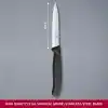 Victorinox 6.7703 SwissClassic 10cm Soyma Bıçağı, Siyah