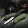 Victorinox 6.7703 SwissClassic 10cm Soyma Bıçağı, Siyah