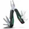 Bosch 16sı 1 arada çok amaçlı alet, DIY, outdoor ve kamp için çok amaçlı alet, paslanmaz çelik, kilitleme fonksiyonu, yumuşak tutuş, 16 fonksiyon, pense, makas, tornavida, bıçak, testere vb
