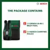 Bosch 16sı 1 arada çok amaçlı alet, DIY, outdoor ve kamp için çok amaçlı alet, paslanmaz çelik, kilitleme fonksiyonu, yumuşak tutuş, 16 fonksiyon, pense, makas, tornavida, bıçak, testere vb
