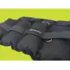 El-ayak Bilek Ağırlığı 1 Kg 1 Kg (2 ADET) (TOPLAM 2 KG) Siyah Kum Torbası Ayarlanabilir Cırt
