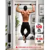 Barfiks Çubuğu 75-125cm Çift Süngerli Ayarlanabilir Koridor Barfiksi