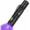 Valkyrie 365nm UV El Feneri Profesyonel Güçlü Işık Evcil Hayvan İdrar Tespiti, Para Kontrol, Akrep Mini UV Fener