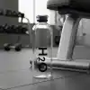 Deconox 1000 ml Renkli Kapaklı Borosilikat Cam Matara, Sızdırmaz Çevirmeli Vakumlu Kapaklı Suluk, Isıya Dayanıklı Geniş Ağızlı Detoks ve Su Şişesi (BPA İçermez) (BEYAZ)