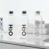 Deconox 1000 ml Renkli Kapaklı Borosilikat Cam Matara, Sızdırmaz Çevirmeli Vakumlu Kapaklı Suluk, Isıya Dayanıklı Geniş Ağızlı Detoks ve Su Şişesi (BPA İçermez) (BEYAZ)