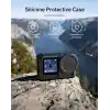 TELESIN DJI Osmo Action 6 için silikon kılıf, siyah