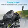 TELESIN Duall Top Kelepçe Montaj Çubuk Direği Bisiklet Bisiklet Motosiklet Gidon Tüp Tutucu Aksesuarları GoPro Hero 13 12 11 10 9 8, DJI Osmo Action 5 Pro 4 3 Insta360 X3 X4 Go3 Ace Pro ile Uyumlu