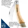 Opinel Kayın Saplı Mantar Toplama Bıçağı Unisex, Kahverengi, Standart