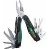 Bosch 16sı 1 arada çok amaçlı alet saklama çantalı, paslanmaz çelik, 158 x 68 x 25 mm