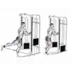 Ankle Straps Fitness Ayak Bileği Ağırlık Çalışma Kemeri Cable Kickback Bilek Aparatı Sağ/sol Takım Siyah