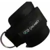 Ankle Straps Fitness Ayak Bileği Ağırlık Çalışma Kemeri Cable Kickback Bilek Aparatı Sağ/sol Takım Siyah