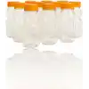 Orret Home 10 Adet 250 ml Ayıcık Şeklinde Pet Şişe BPA İçermez Ayıcıklı Şişe Meyve Suyu ve Su Şişesi Okul Kreş Piknik ve Günlük Kullanım İçin