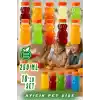Orret Home 10 Adet 250 ml Ayıcık Şeklinde Pet Şişe BPA İçermez Ayıcıklı Şişe Meyve Suyu ve Su Şişesi Okul Kreş Piknik ve Günlük Kullanım İçin