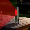 WellHise Usb Şarjlı Yüksek güç spot uzun LED El Feneri Zumlanabilir Ultra Parlak Acil Aydınlatma Feneri