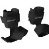 Lifting Straps Siyah Ağırlık Kaldırma Straps Pro Bilek Destekli 1 Çift Bar Kaldırma Kayışı