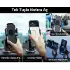 Hb-39 Premium Telefon Tutucu Araç İçi Telefon Tutucu Ayarlanabilir Cam ve Torpido Için Yüksek Kalite Tutucu Araba