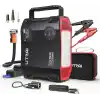 UTRAI Jstar 5 24000mAh 2000A Jump Starter + Lastik Şişirme Pompası Taşınabilir Akü Takviye Cihazı (Çanta + LCD Ekran + Powerbank + Led Lamba)