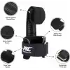 MuscleCloth Big Grip Pro Lifting Straps Siyah