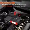 UTRAI Jstar 5 24000mAh 2000A Jump Starter + Lastik Şişirme Pompası Taşınabilir Akü Takviye Cihazı (Çanta + LCD Ekran + Powerbank + Led Lamba)