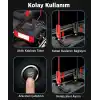UTRAI Jstar 5 24000mAh 2000A Jump Starter + Lastik Şişirme Pompası Taşınabilir Akü Takviye Cihazı (Çanta + LCD Ekran + Powerbank + Led Lamba)