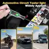 AEE® 6V/12V/24V Dijital LED Otomotiv Devre Test Cihazı – Voltaj, Süreklilik ve Sigorta Test Kalemi