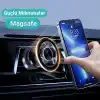 Romofy Manyetik Telefon Tutucu MagSafe İle Uyumlu Havalandırma İçin [Güçlü Mıknatıslar] - Kancalı Cep Telefonu Tutacağı Araba Telefon Tutucu - Izgara Klipsli Oto Tutucu