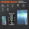 GROOVE M01 18200mAh 2000A Tepe Akımı Akü Takviye Cihazı Taşınabilir Jump Starter (Powerbank+Led Lamba+LCD Ekran) Benzinli ve Dizel Araçlar için