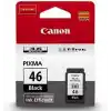 Canon PG-46 Orijinal Siyah Mürekkep Kartuşu, 400 Sayfa Baskı (9059B001)