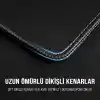 Klasse Pro Black Edition - Dikişli Kenar 70x30, 90x40, 100x50 ve 120x60 cm Oyuncu Gaming Mouse Pad (Siyah, 90x40 cm)