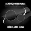 Klasse Pro Black Edition - Dikişli Kenar 70x30, 90x40, 100x50 ve 120x60 cm Oyuncu Gaming Mouse Pad (Siyah, 90x40 cm)