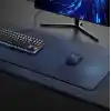 Klasse Pro Black Edition - Dikişli Kenar 70x30, 90x40, 100x50 ve 120x60 cm Oyuncu Gaming Mouse Pad (Siyah, 90x40 cm)