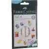 Faber-Castell Tack-it Beyaz, 50 gr, 90 Parça, Yeniden Kullanılabilir Hamur Yapıştırıcı, Sökülebilir ve İz Bırakmaz