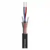 Sommer Cable Yaz Kablo Mikrofon Kablosu Stage 22 Highflex XLR 3 kutuplu Neutrik NC3MXX / XLR 3 kutuplu Neutrik NC3FXX, cırt cırtlı bantlı, siyah (3 m)