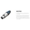 Sommer Cable Yaz Kablo Mikrofon Kablosu Stage 22 Highflex XLR 3 kutuplu Neutrik NC3MXX / XLR 3 kutuplu Neutrik NC3FXX, cırt cırtlı bantlı, siyah (3 m)