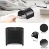 PEMOTech Mikrofon Pop Filtresi, [Yükseltilmiş Üç Katman] Mikrofon Pop Filtresi, Mikrofon Ön Cam Kapağı, Ses Kaydı için El Mikrofon Kalkanı Maskesi, Youtube Videoları, Akış
