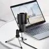 PEMOTech Mikrofon Pop Filtresi, [Yükseltilmiş Üç Katman] Mikrofon Pop Filtresi, Mikrofon Ön Cam Kapağı, Ses Kaydı için El Mikrofon Kalkanı Maskesi, Youtube Videoları, Akış