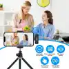 Kopdkes Profesyonel kablosuz yaka mikrofonu iPhone iPad, Plug-Play 2.4G Ultra Düşük Gecikme-Dahili Gürültü Azaltma Çip Yaka Mikrofon Röportaj, Podcast, Vlog, YouTube