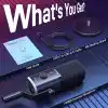 MAONO Akış, Podcast ve Stüdyo Kaydı için USB/XLR Oyun Mikrofonları, PC, PS4/PS5, Mikserler için Çift Gürültü Engelleme, Yazılım, RGB ve Sessiz Düğmeye Sahip Dinamik Mikrofonlar (PD100X Siyah)
