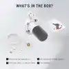 FIFINE Stüdyo XLR Dinamik Mikrofon, Akış Kaydı için USB PC Podcast Mikrofon, XLR/USB Vokal Mikrofon, Dokunarak Sessiz, Kazanç Düğmesi, Kulaklık İzleme - Amplitank K688 Beyaz