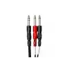 Hosa 1/4 inç TRS (M) - Dual 1/4 inç TS (M) Insert Kablo 1 m (STP-201)