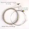 Pitbull Strings Coated Seri Elektro Gitar Teli – Uzun Ömürlü, Parlak Ton, Yüksek Dayanıklılık (09-42 Süper Light)