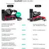 Focusrite Scarlett Solo Studio Gen 4 Ses Kayıt Paketi: Şarkı Yazarları İçin Kayıt, Yayın ve Podcasting İçin Kondansatör Mikrofon ve Kulaklık, USB Audio Arayüzü