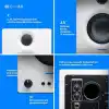 PreSonus Eris 3.5 Gen 2 Aktif Hoparlör, Multimedya, Oyun, Stüdyo Müzik Prodüksiyonu, 50W Güç, Beyaz
