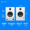 PreSonus Eris 3.5 Gen 2 Aktif Hoparlör, Multimedya, Oyun, Stüdyo Müzik Prodüksiyonu, 50W Güç, Beyaz