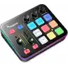 MAONO Oyun Ses Mikseri, Pro-preamp ile Ses Arayüzü, RGB, Bluetooth, Canlı Yayın için 48V Phantom Power, Podcasting, İçerik Oluşturma, Oyun MaonoCaster G1 NEO (SİYAH)