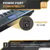 PowerSource Casio Klavye için 9V 1A UL Listeli AC Adaptör AD-5 AD-5MU WK-200 WK-210 CT-360 CTK-496 CTK-500 CTK-519 CTK-573 CTK-593 CTK-611 CTK-720 CTK-2100 CasioTone Tonu Banka Güç Kaynağı-Şarj-Kordon